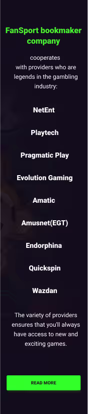Top Casino Game Providers at FANSPORT Global