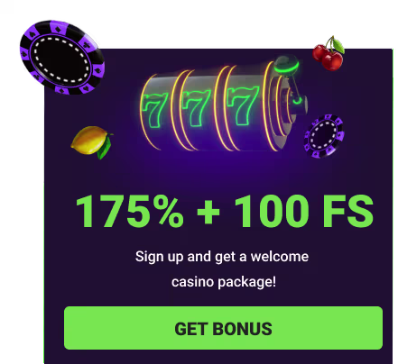 take bonus 175% + 100FS